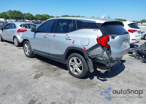 2018 GMC Terrain Sle из США, поврежденный, VIN 3GKALMEX0JL180212